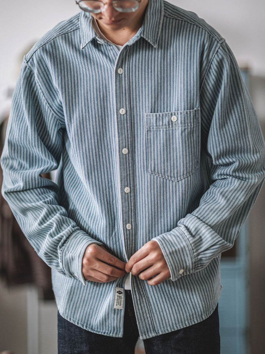 STRIPE WORKSHIRT