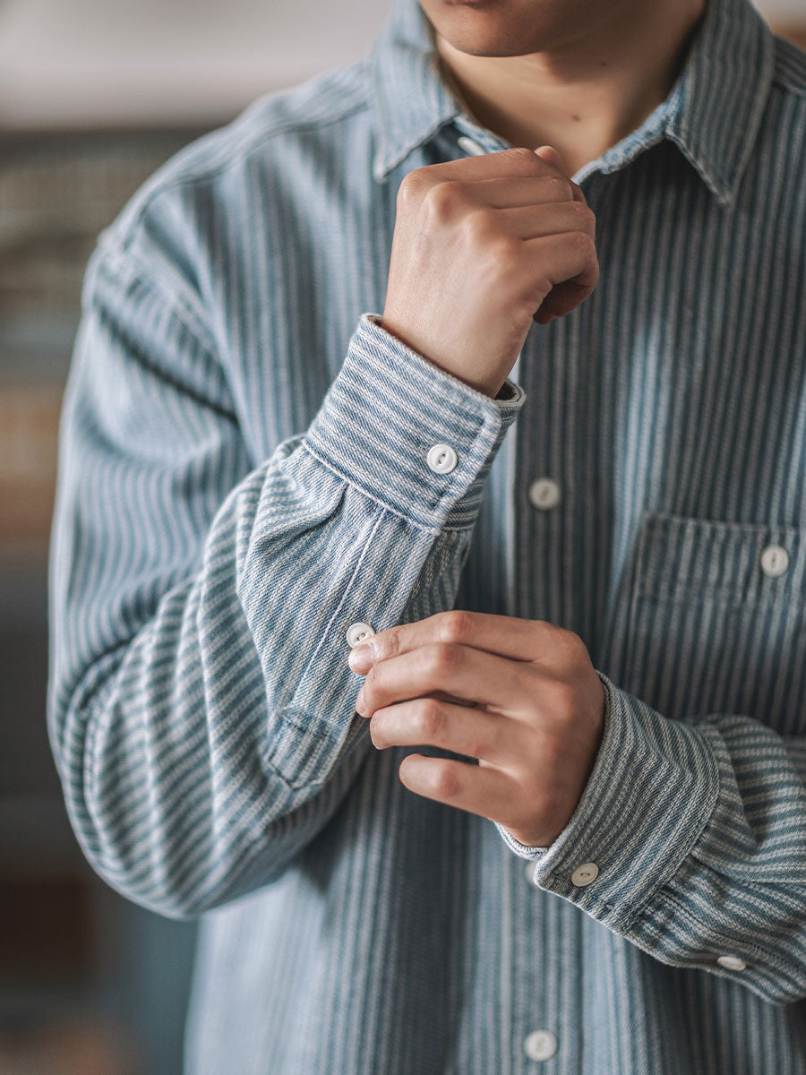 STRIPE WORKSHIRT